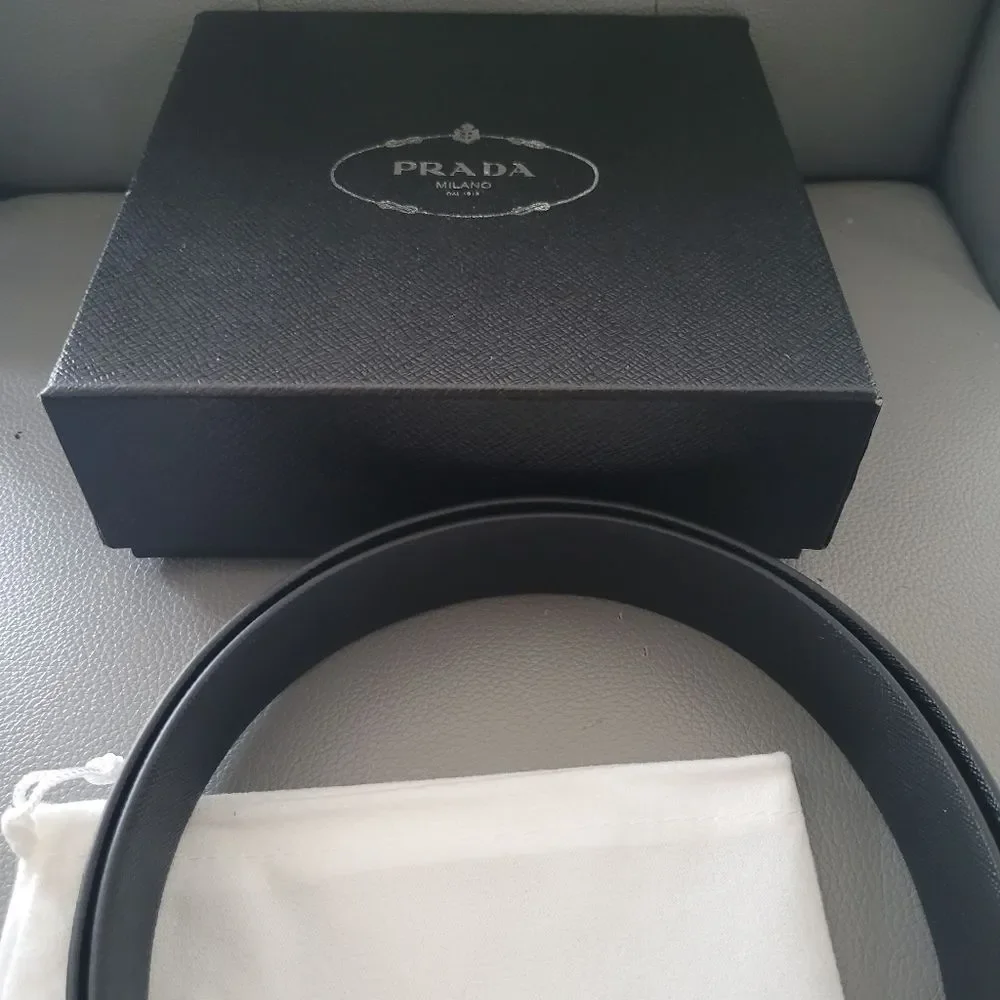 Prada reversible black